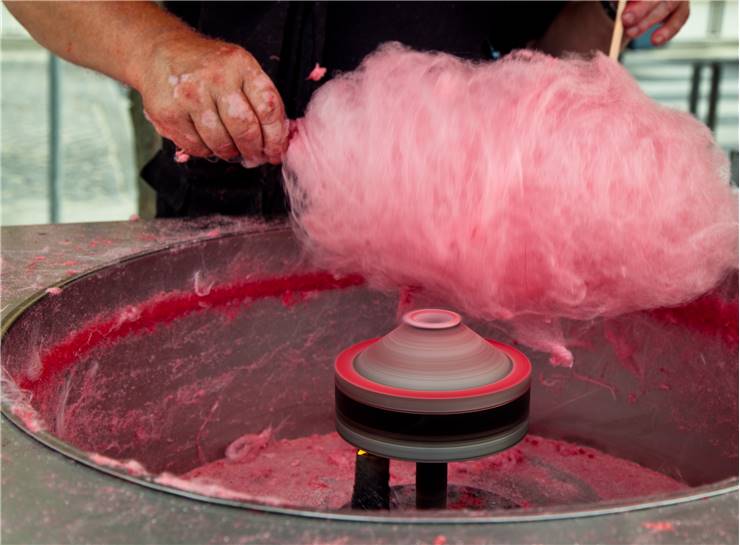 Making Cotton Candy