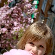 Girl with Cotton Candy