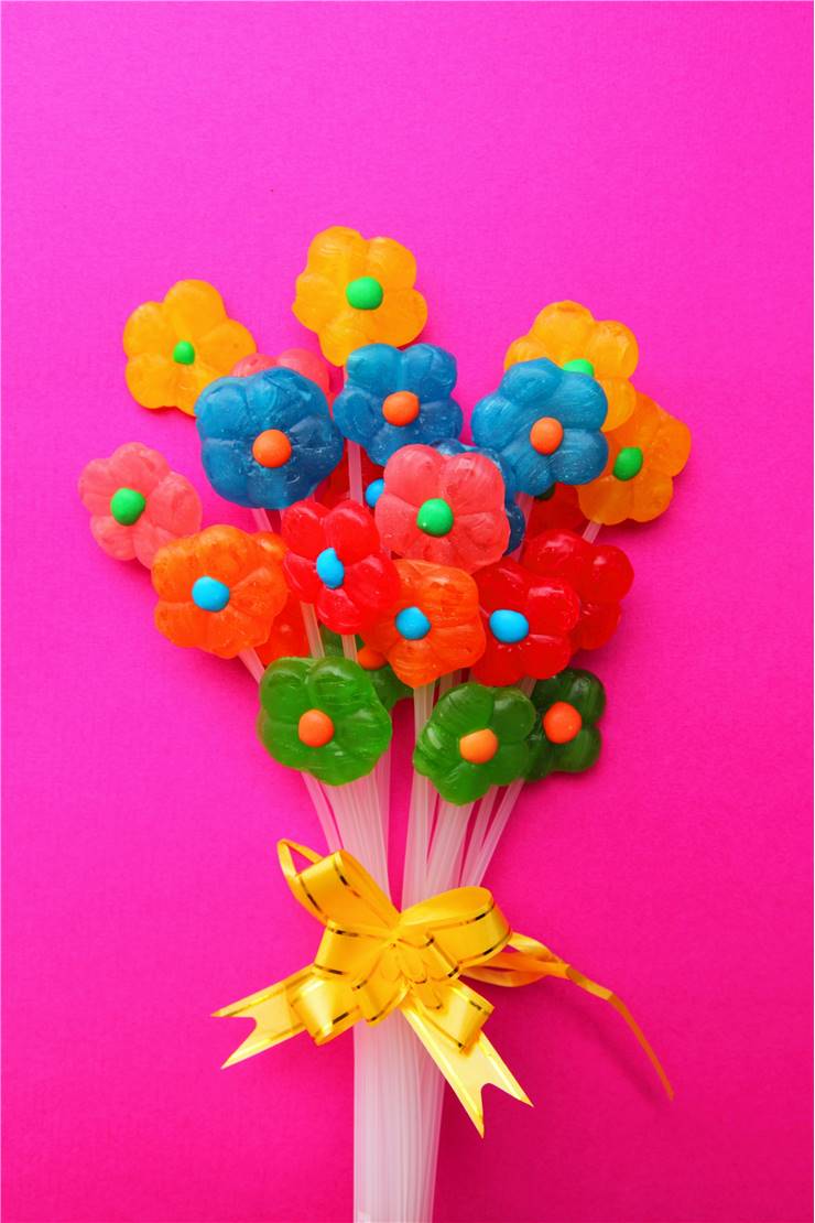Flower Lollipop Candy